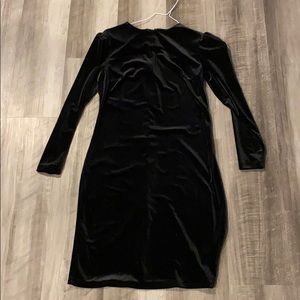 Black Velvet Dress